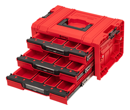 Ящик для інструментів Qbrick System PRO Drawer 3 Toolbox 2.0 Expert RED Ultra HD Custom