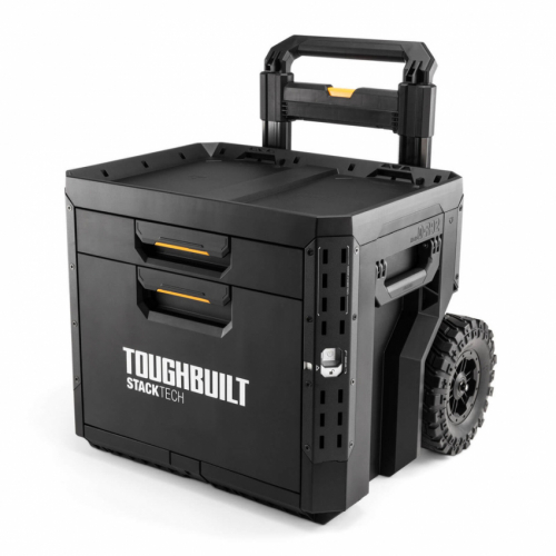 Ящик для інструментів TOUGHBUILT TB-B1-D-R92 StackTech на колесах з 1+1 висувними шухлядами
