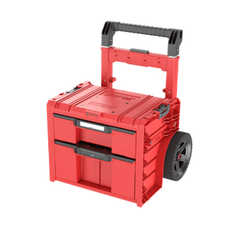 Ящик для інструментів на колесах QBRICK SYSTEM PRO CART 2.0 PLUS DRAWER 2 Red UHD Custom