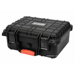 Ящик для інструменту герметичний, удароміцний YATO 339х295х152 мм з поліпропілену.