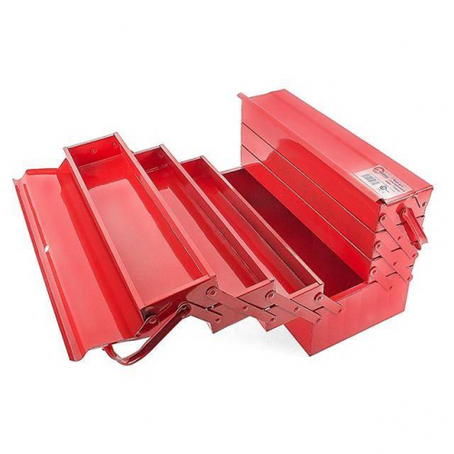 Ящик інструментальний металевий 450 мм, 7 секцій INTERTOOL HT-5047