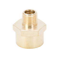 З'єднання видовжене 1/4" × 1/2" (латунь) Sigma (7025721)