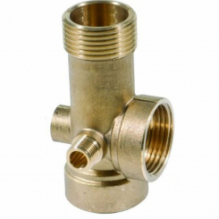 З'єднувач п'ятививідний 90мм 1”Мx1”Fx1”Fx¼”Mx¼”F AQUATICA (779597)