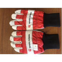 Захисні шкіряні рукавички  "Maruyama"посиленого захисту для роботи з бензопилою та іншим обладнанням