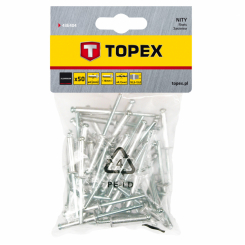 Заклепки алюмінієві 4.0 мм x 16 мм, 50 шт.*1 уп.