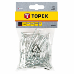 Заклепки алюмінієві 4.0 мм x 8 мм, 50 шт.*1 уп.