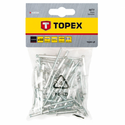 Заклепки алюмінієві 4.8 мм x 14,5 мм, 50 шт.*1 уп.