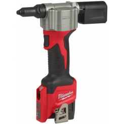 Заклепочник акумуляторний MILWAUKEE M12 BPRT-201X, Ø закл. 2,4-4,8мм, (заряд.пристрій, 1 акум.Х 2Ач, HD кейс)