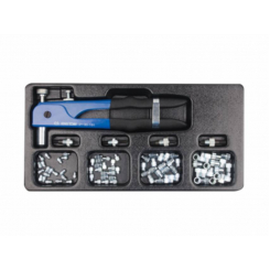 Заклепочний пістолет з набором заклепок 85 одиниць