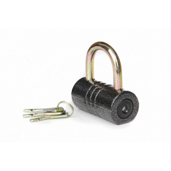Замок навісний Бочка - (81x42x44мм), дисковий (фінський) ключ AURORA