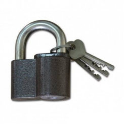 Замок підвісний, дисковий, алюміній, ЗВС-5, d 10 мм.