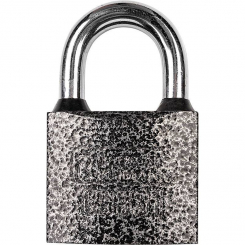 Замок стальний чорний 50 мм, C9331