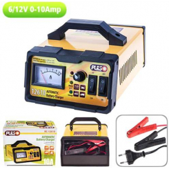 Зарядний пристрій PULSO BC-12610 6&12V/0-10A/10-120AHR/LED-Ампер./Імпульсне