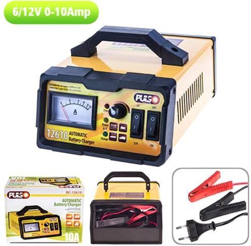 Зарядний пристрій PULSO BC-12610 6&12V/0-10A/10-120AHR/LED-Ампер./Імпульсне