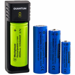 Зарядний пристрій Quantum QM-BC2010 для Li-ion 3.7V акум. 1-slot (USB)