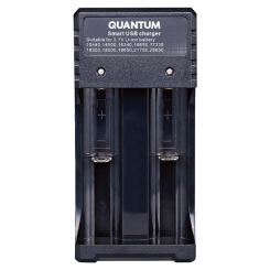 Зарядний пристрій Quantum QM-BC2020 для Li-ion 3.7V акум. 2-slot (USB)