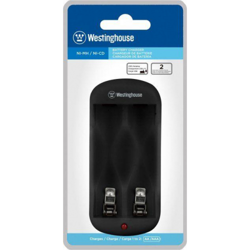 Зарядний пристрій для 2-х акумуляторів Ni-MH,Ni-Cd типу АА/ААА Westinghouse WBC-0805А