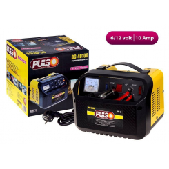Зарядний пристрій PULSO BC-40100 6-12V/10A/12-200AHR/стрілковий індикатор.
