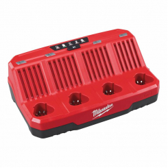 Зарядное устройство MILWAUKEE, M12 C4 (для 4х акум. М12)