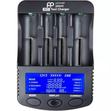 Зарядний пристрій PowerPlant для акумуляторів AA, AAA/PP-M5