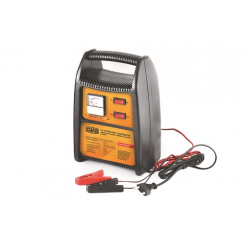 Зарядний пристрій для авто 12А, 6/12В, до 160Ah (підходить на свинцево-кислотні АКБ) (стрілочний індикатор) СИЛА