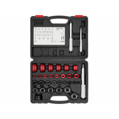 Засоби регуляції підшипників і сальників YATO: дюймових і метричних розмірів, 33 шт [10]