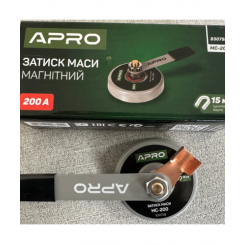 Затиск маси магнітний 200А (15 кг)