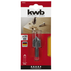 Зенківка по дереву і кольоровому металу, 20 мм, KWB (704510)