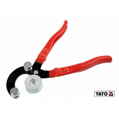 Згинач металевих лозин YATO: Ø4.75-10 мм, під кут ≤ 90°, l= 255 мм.