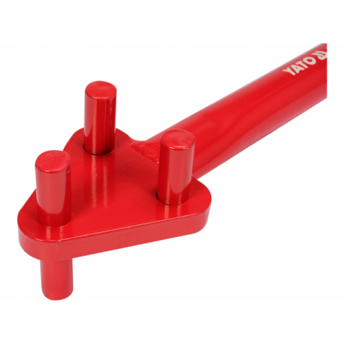 Згинач ручний арматурних стержнів YATO Ø= 6-16 мм, заг. l= 860 мм [2]