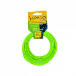 Жилка для мотокоси, кругла 15м, 2,4мм