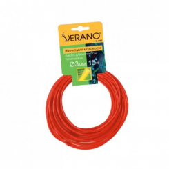 Жилка для мотокоса, кругла 15м, 3мм.