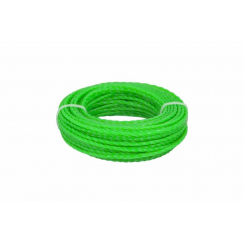 Жилка для тріммера MASTERTOOL 2.40 мм 15 м "кручений квадрат" 19-1224