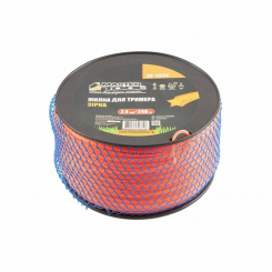 Жилка для тріммера MASTERTOOL 2.40 мм 248 м 1 кг "зірка" 19-1924