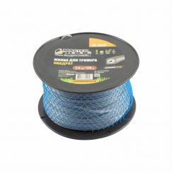 Жилка для тріммера MASTERTOOL армована 2.40 мм 174 м 1 кг "квадрат" 19-1925