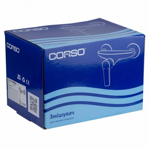 Змішувач LUGANO Ø25 для душа CORSO (CH-1D147C) (9620300)