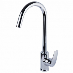 Змішувач SERIO Ø35 для кухні J-вилив на шпильці CORSO (DC-5B146C) (9626100)