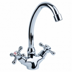 Змішувач VD 1/2" для кухні на шпильці TAU (VD-5B161C)