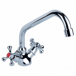 Змішувач VN 1/2" для кухні на гайці TAU (VN-4B160C)