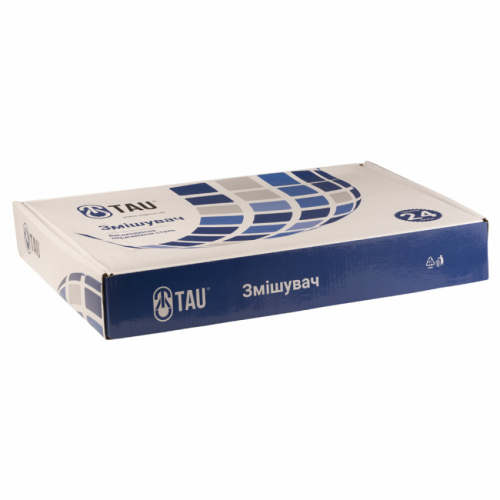 Змішувач s20 Ø35 для кухні вилив вухо на гайці (без шлангів) SS TAU (9820131)