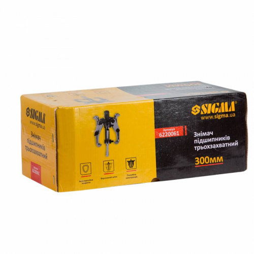 Знімач підшипників тризахватний 300мм Sigma (6220061)