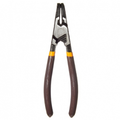 Знімач стопорних кілець 180 мм вигнутий на стиск INGCO