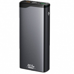 Зовнішній аккумулятор Remax Kingkong II QC 22.5W + PD 18W 20000mAh Сірий (RPP-129) 19620