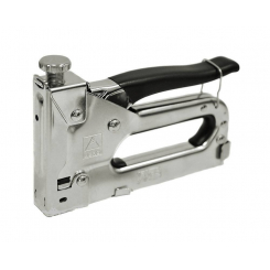 Степлер оздоблювальний металевий Berg 140, гумова накладка (скоби 11,3 х4-14 мм)