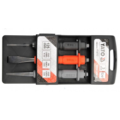 Зубило міні та кернери YATO, 125 мм, набір 3 шт. [10/60]