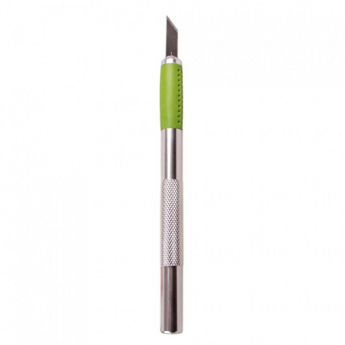 Alloid. Ніж-скальпель для вирізування зі змінними лезами, сталь SK5 (6шт) (НА-1825)