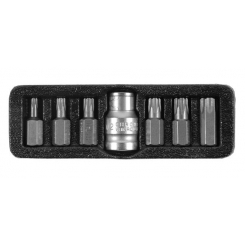 Набір біт TORX Ultra ½ 7шт S2 (пласт кейс) (4013502)